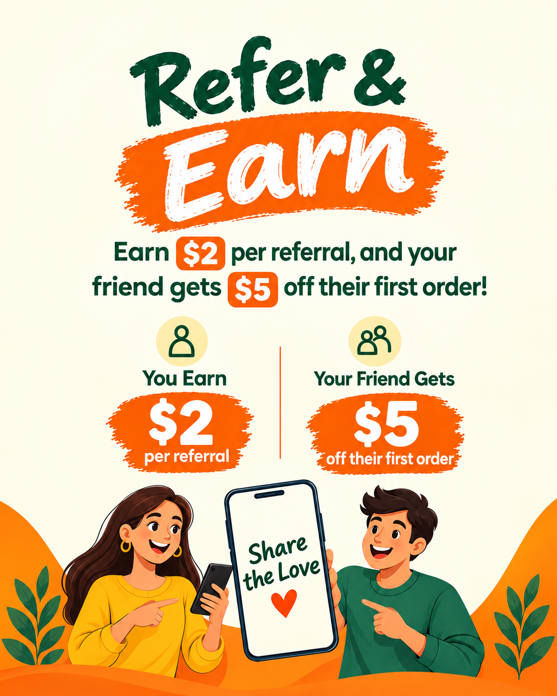 Refer and Earn